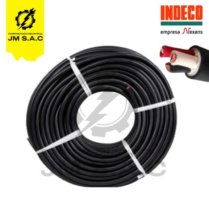 CABLE VULCANIZADO NMT 3X10 AWG 500V NEGRO 100MTS