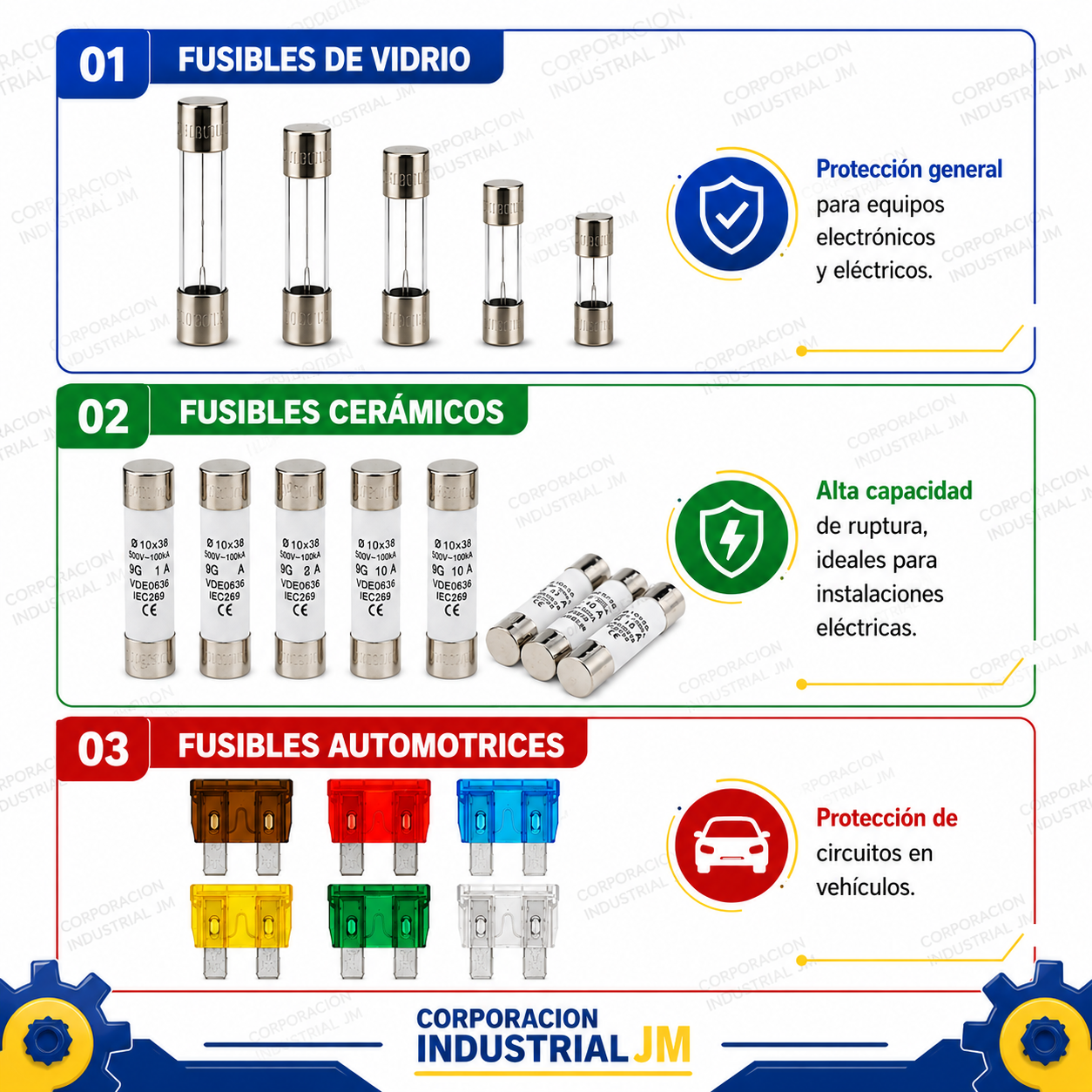 FUSIBLES ELECTRICOS